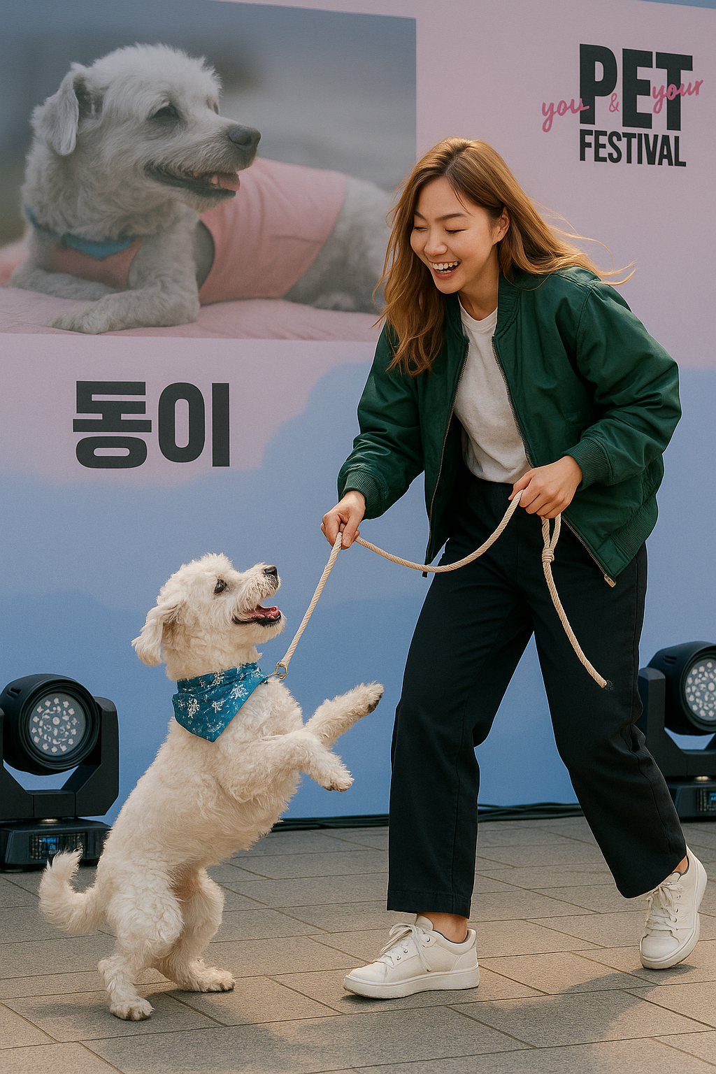 강아지 무료입양 홍보
